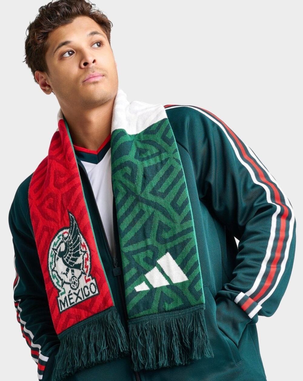 NEW ADIDAS MFM MEXICO SCARF KD1772 Green / Red/ White